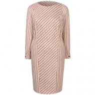 Платье , повседневное, прямой силуэт, макси, размер 44, розовый MILA