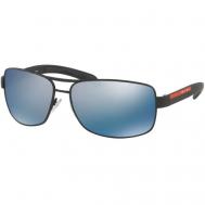 Солнцезащитные очки , авиаторы, оправа: металл, с защитой от УФ, для мужчин, черный Luxottica