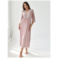 Сорочка , размер 44, розовый Текстильный край