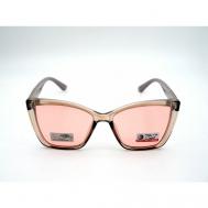 Солнцезащитные очки , бабочка, фотохромные, поляризационные, для женщин, бесцветный Polar Eagle