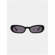 Солнцезащитные очки , овальные, для женщин, черный Projekt Produkt