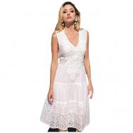 платье , размер 46, белый Fresh Cotton