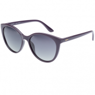 Солнцезащитные очки , бабочка, устойчивые к появлению царапин, градиентные, поляризационные, с защитой от УФ, для женщин, фиолетовый StyleMark