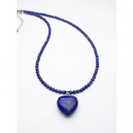 Колье, лазурит, длина 41 см., синий Jewelry a vento