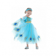 Карнавальный детский костюм платье для девочки Жасмин Evdakoff