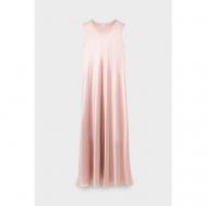 Платье , полуприлегающее, миди, размер 42, розовый alpe cashmere