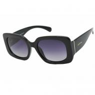 Солнцезащитные очки , бабочка, поляризационные, градиентные, для женщин, черный Ventoe