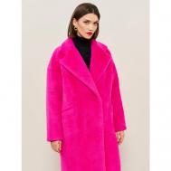 Пальто  , размер 40/42, розовый Viaville