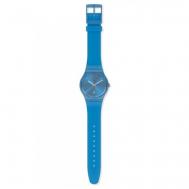 Наручные часы  LAGOONAZING SUOS401, голубой Swatch