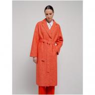 Пальто  , размер 46/170, оранжевый Pompa