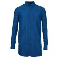 Рубашка , размер 48/M/178-186/40 ворот, синий Imperator