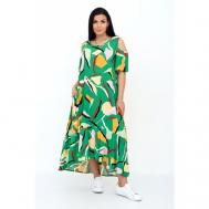 Платье , размер 54, зеленый Lika Dress