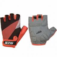 Перчатки , серый, оранжевый STG