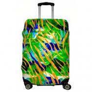 Чехол для чемодана , размер S, желтый, синий LeJoy