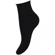 Женские носки  укороченные, размер Unica (35-40), черный Mademoiselle