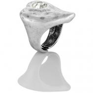Кольцо , кристалл, размер 18, серебряный L'attrice di base