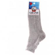 Мужские носки , 1 пара, размер 27, серый Grand Line