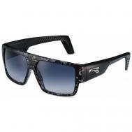 Солнцезащитные очки , квадратные, спортивные, ударопрочные, поляризационные, с защитой от УФ, устойчивые к появлению царапин, черный LiP Sunglasses