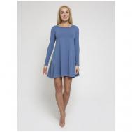 Платье , размер 52 (2XL), голубой, синий Lunarable