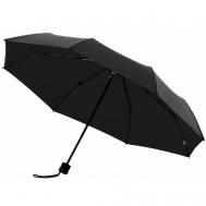 Зонт , механика, 3 сложения, 8 спиц, чехол в комплекте, черный molti