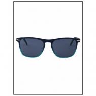 Солнцезащитные очки , прямоугольные, спортивные, с защитой от УФ, поляризационные, для мужчин, синий New Balance
