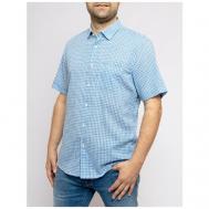Рубашка , размер (48)M, голубой Pierre Cardin