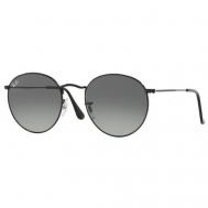 Солнцезащитные очки , панто, оправа: металл, с защитой от УФ, градиентные, черный Ray-Ban