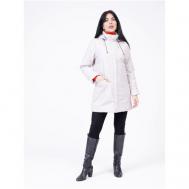 Куртка  , размер 38(48RU), белый Maritta