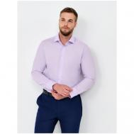 Рубашка , размер 41 182-188, фиолетовый Allan Neumann