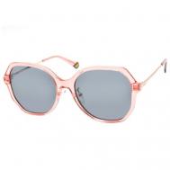 Солнцезащитные очки  PLD 6177/G/S, розовый, серый Polaroid