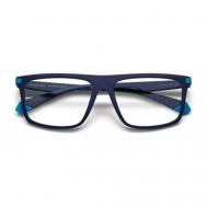 Солнцезащитные очки , прямоугольные, оправа: пластик, для мужчин, синий Polaroid