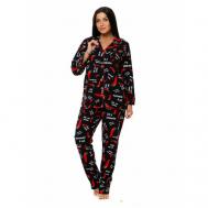 Пижама , размер 52, черный lovetex.store