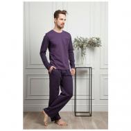 Пижама , размер 60, фиолетовый MONTI
