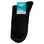 Носки , размер 41/42, черный Киреевские носки