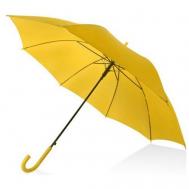 Зонт-трость , полуавтомат, купол 100 см, 8 спиц, желтый Oasis