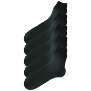Мужские носки , 5 пар, 5 уп., классические, размер 43-44, черный GlavTex