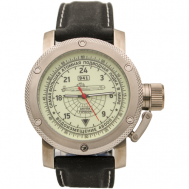 Наручные часы  Командирские Часы наручные 941 / Акула (Typhoon) механические 055.11, белый ТРИУМФ