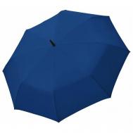 Зонт-трость , механика, купол 130 см, 8 спиц, синий Doppler