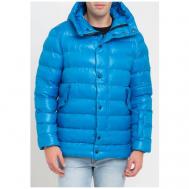 куртка , демисезон/зима, силуэт прямой, размер XL, синий Parrey