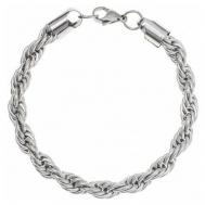 Браслет-цепочка , серебряный WowMan Jewelry