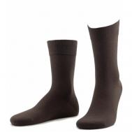 Мужские носки , 1 пара, классические, подарочная упаковка, на 23 февраля, на Новый год, размер 29 (размер обуви 43-45), коричневый Grinston