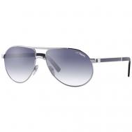 Солнцезащитные очки S.T.Dupont, авиаторы, оправа: металл, градиентные, с защитой от УФ, для мужчин, серый S.t.dupont