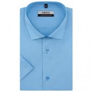 Рубашка , размер 174-184/44, голубой Greg