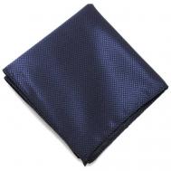 Нагрудный платок , вискоза, однотонный, для мужчин, синий Starkman