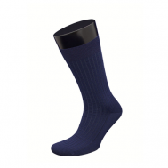 Мужские носки , 5 пар, классические, износостойкие, размер 25, синий Гранд