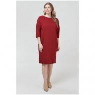 Платье , размер 54, бордовый OLSI