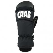 Варежки  Punch, размер XL, черный, белый CRAB GRAB