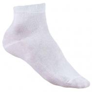 Мужские носки , 10 пар, укороченные, нескользящие, размер 29, белый ИвНоски