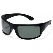 Солнцезащитные очки , оправа: пластик, спортивные, поляризационные, с защитой от УФ, черный Polaroid