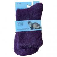 Носки , размер 35-41, фиолетовый 330